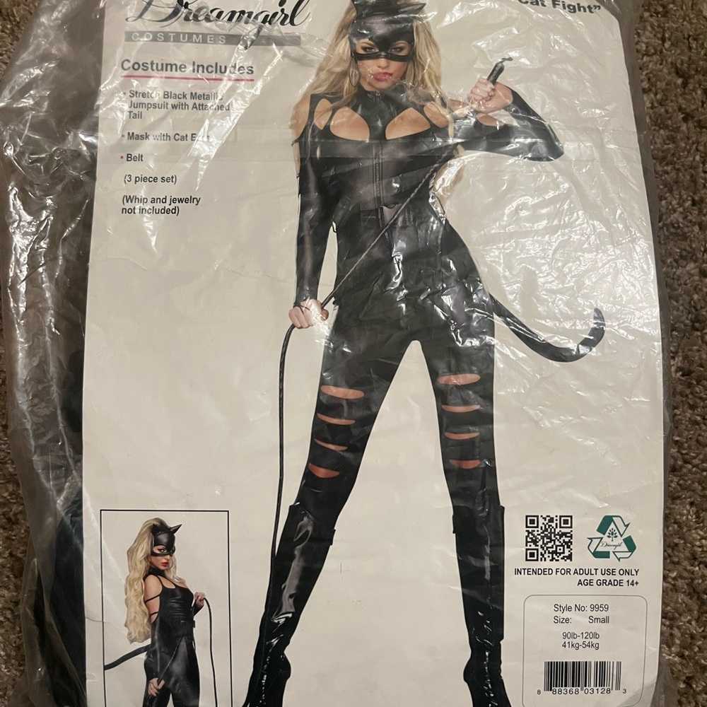 Dreamgirl Black Cat Fighter Costume